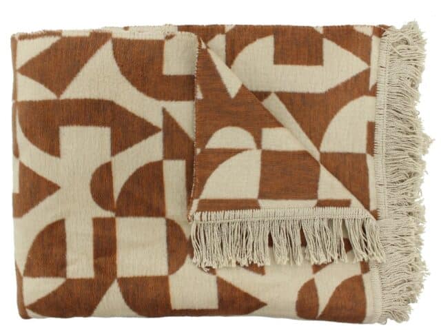 Claudi Plaid Naturel